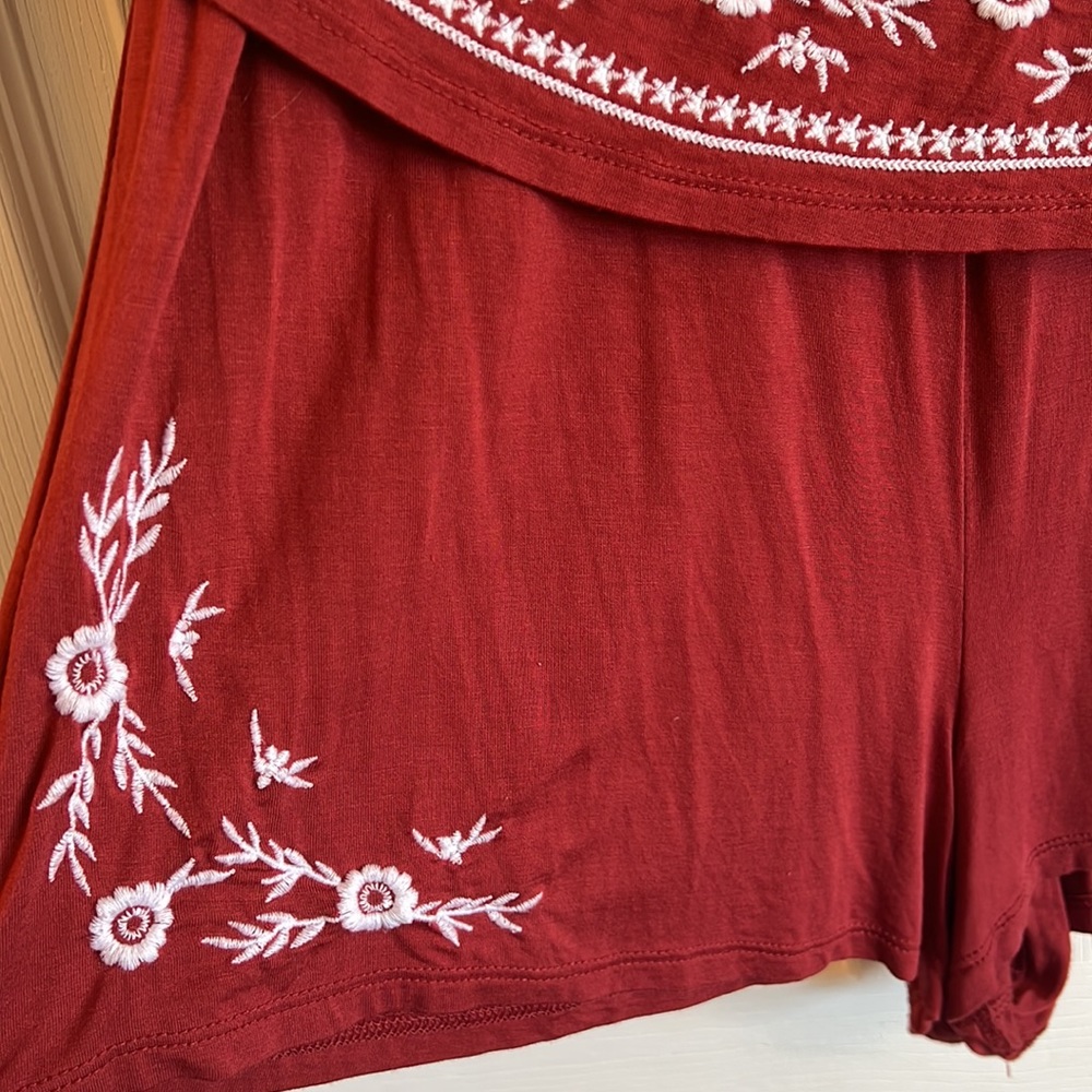 Off The Should Lightweight Romper From American E… - image 4